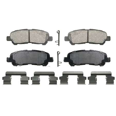 Wagner Brakes Ceramic Disc Pad Set, Zd1325 ZD1325